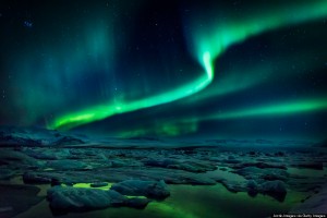 Aurora Borealis or Northern lights, Iceland